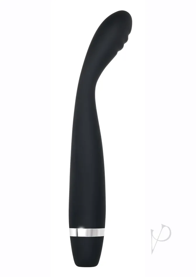 Skinny G Rechargeable Silicone GSpot Vibrator Black Evolved Female Sex Toys