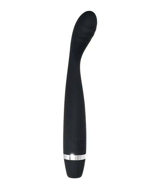 Skinny G Rechargeable Silicone GSpot Vibrator Black Evolved Female Sex Toys