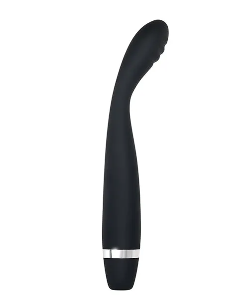 Skinny G Rechargeable Silicone GSpot Vibrator Black Evolved Female Sex Toys