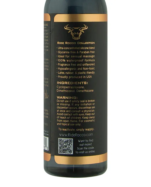 Sliquid Lubricants Ride Rocco Silicone Lubricant 4oz