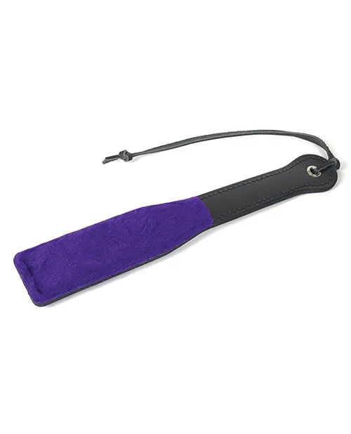 Spartacus 12 Faux Fur Paddle Purple Spartacus Vibrators