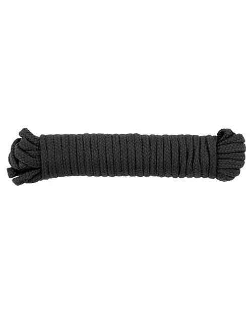 Spartacus Anal Spartacus Bondage Rope 33ft Black