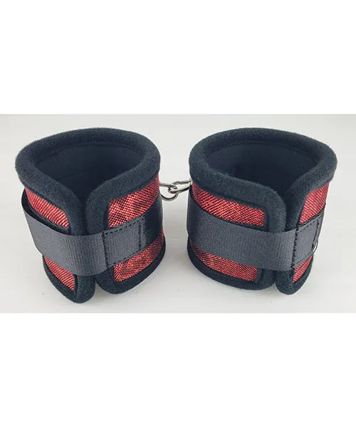 Spartacus Restraints Spartacus Wrist Restraints Neoprene Red Spartacus Restraints Spartacus Wrist Restraints Neoprene Red