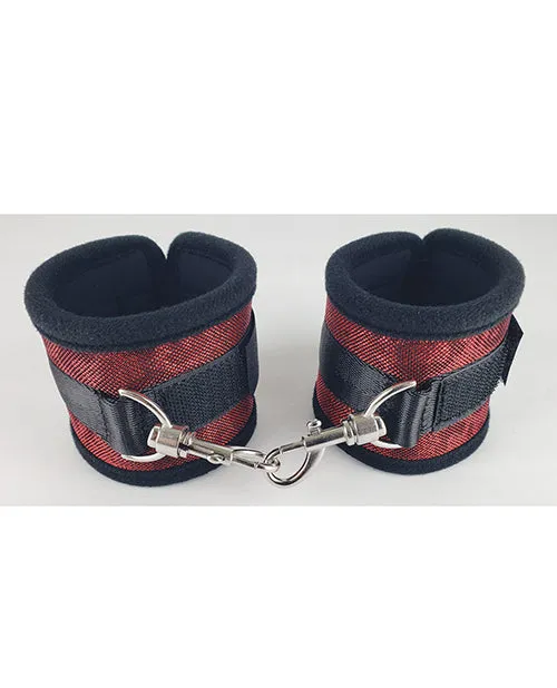Spartacus Restraints Spartacus Wrist Restraints Neoprene Red Spartacus Restraints Spartacus Wrist Restraints Neoprene Red