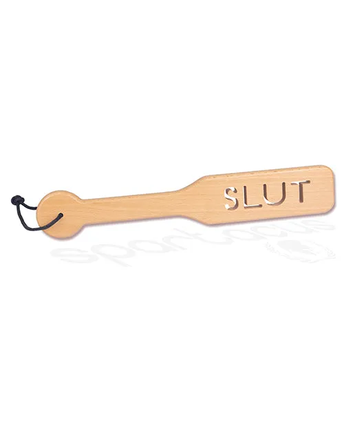 Spartacus Spartacus Zelkova Wood Paddle 32 cm Slut Vibrators