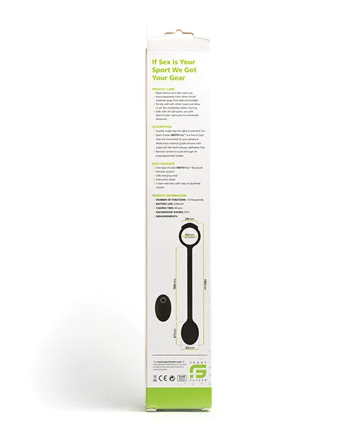 Sport Fucker Anal Sport Fucker Motovibe Buzz Lock Black
