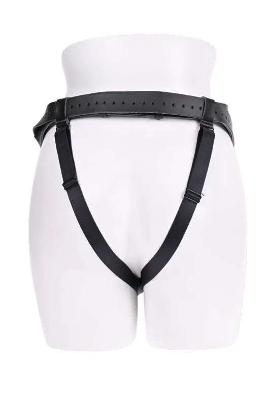 Sportsheets Female Sex Toys Aurora High Waisted StrapOn Black