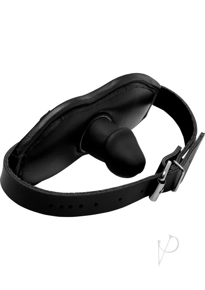 Strict Dildos Strict Cock Head Silicone Mouth Gag Black