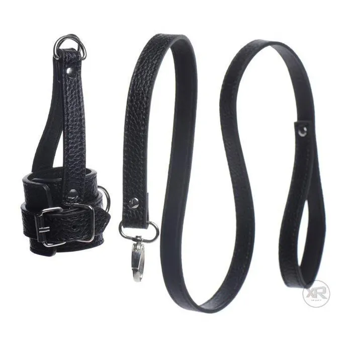 Strict Male Sex Toys Ball Stretcher With Leash