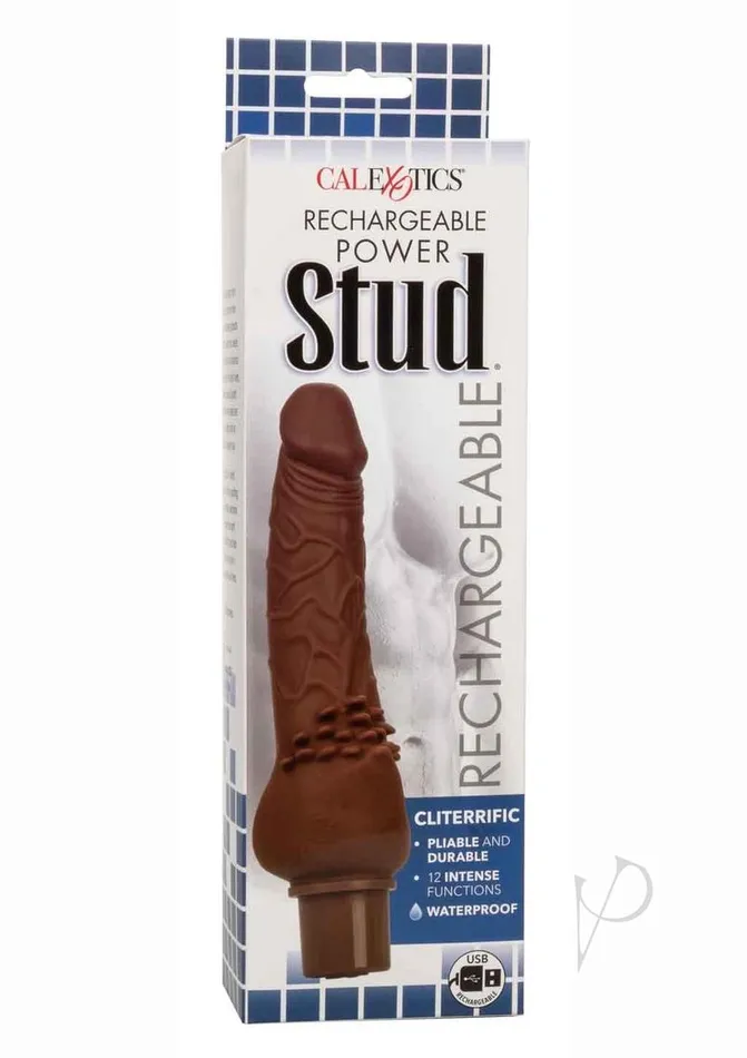 Studs Female Sex Toys Rechargeable Power Stud Cliterrific Silicone Vibrating Dildo Chocolate Studs Female Sex Toys Rechargeable Power Stud Cliterrific Silicone Vibrating Dildo Chocolate