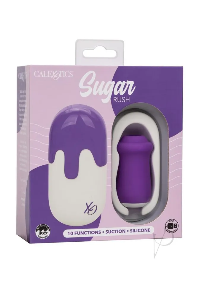 Sugar Female Sex Toys Sugar Rush Rechargeable Silicone Clitoral Stimulator Purple Sugar Female Sex Toys Sugar Rush Rechargeable Silicone Clitoral Stimulator Purple