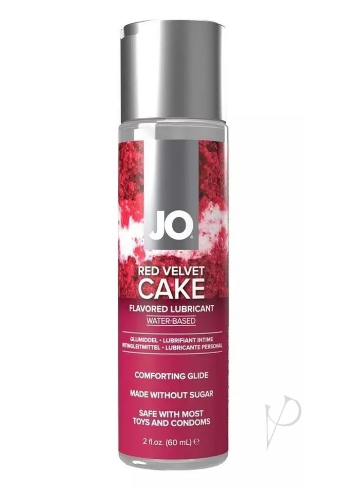 System Jo Lubricants JO Red Velvet Cake Flavored Lubricant 2oz