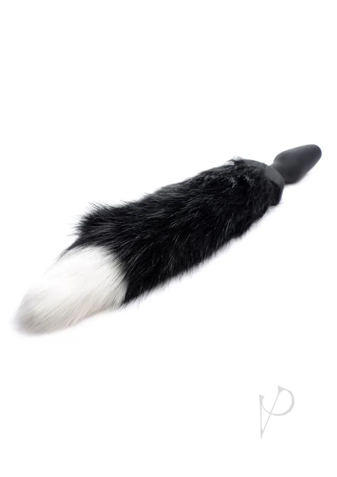 Tailz Male Sex Toys Tailz Moving and Vibrating Fox Tail with Remote Control Black