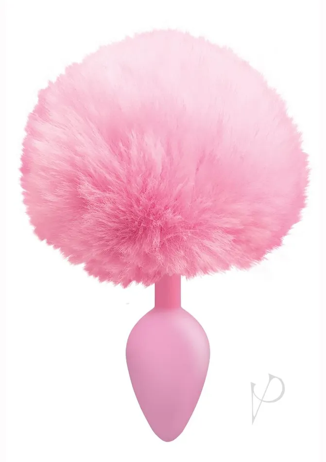 The 9s Anal The 9s Cottontails Silicone Bunny Tail Butt Plug Pink