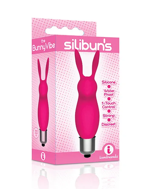 The 9s Vibrators The 9s Silibuns Silicone Bunny Bullet Pink
