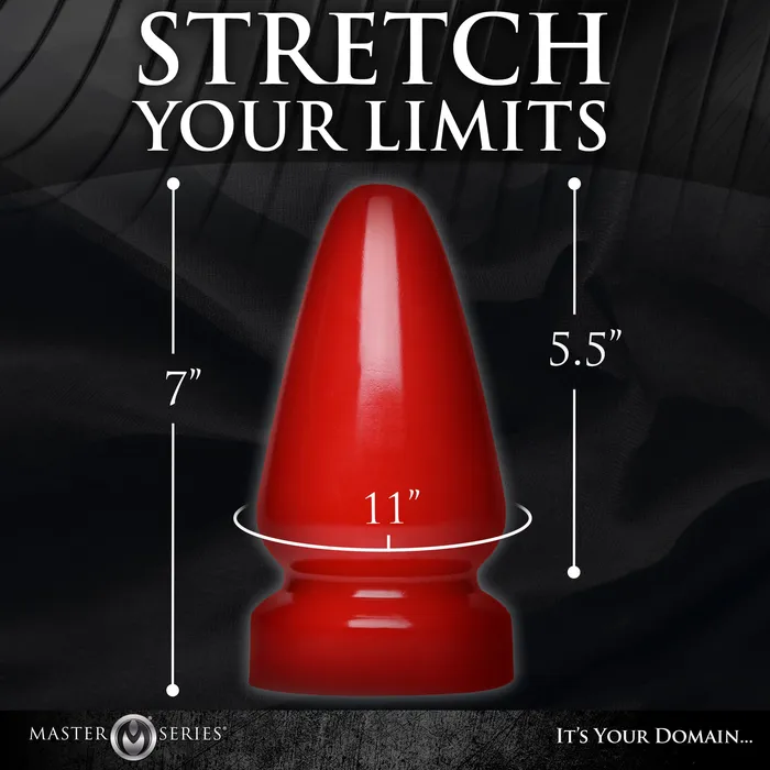 The Anal Destructor Butt Plug Master Series Anal