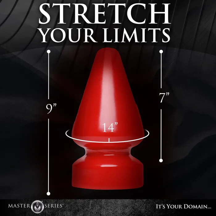 The Anal Destructor Butt Plug Master Series Anal