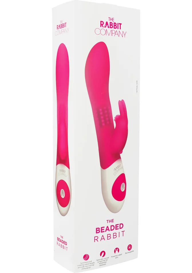The Rabbit Company The Rabbit Company The Beaded Rabbit Rechargeable Silicone GSpot Vibrator Pink Vibrators The Rabbit Company The Rabbit Company The Beaded Rabbit Rechargeable Silicone GSpot Vibrator Pink Vibrators