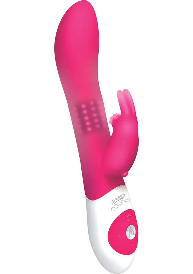 The Rabbit Company The Rabbit Company The Beaded Rabbit Rechargeable Silicone GSpot Vibrator Pink Vibrators