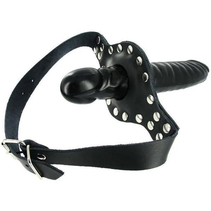 The Ride Me Double Dildo Mouth Gag Strict Leather Dildos