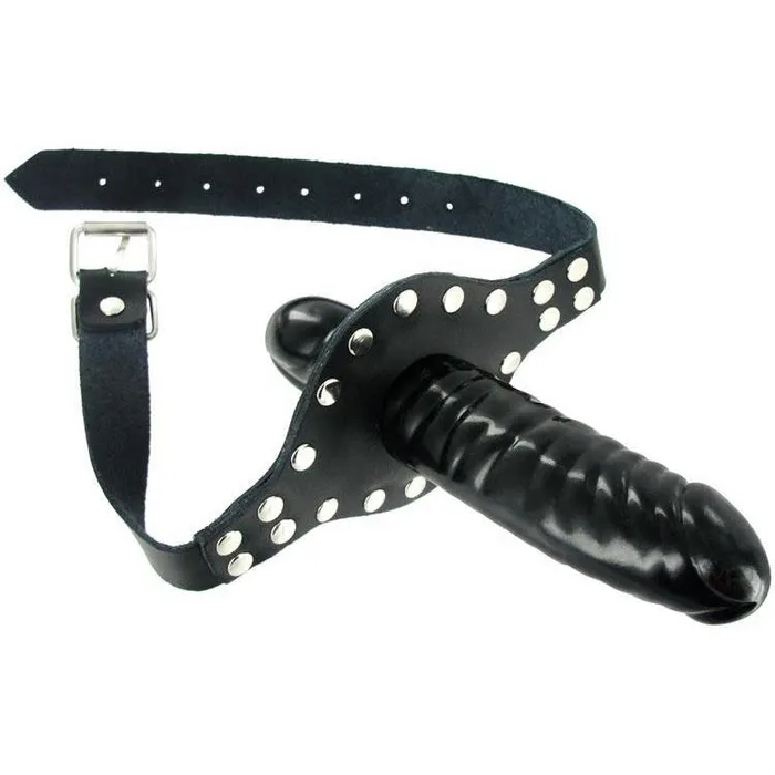 The Ride Me Double Dildo Mouth Gag Strict Leather Dildos