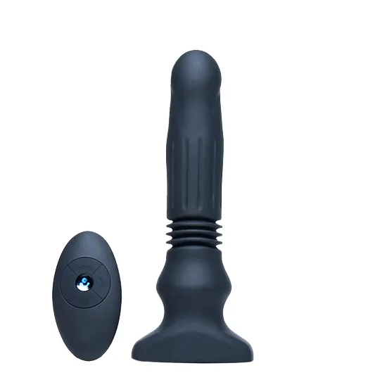 Thunderplugs Male Sex Toys Silicone Swelling and Thrusting Plug with Remote Control Thunderplugs Male Sex Toys Silicone Swelling and Thrusting Plug with Remote Control