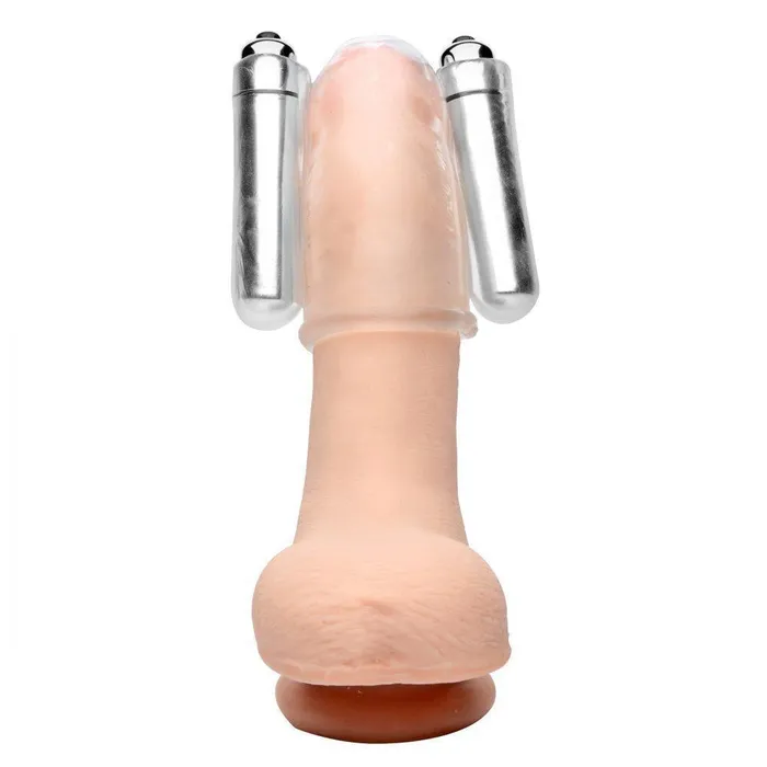 Trinity Vibes Intense Dual Vibrating Penis Head Teaser Male Sex Toys