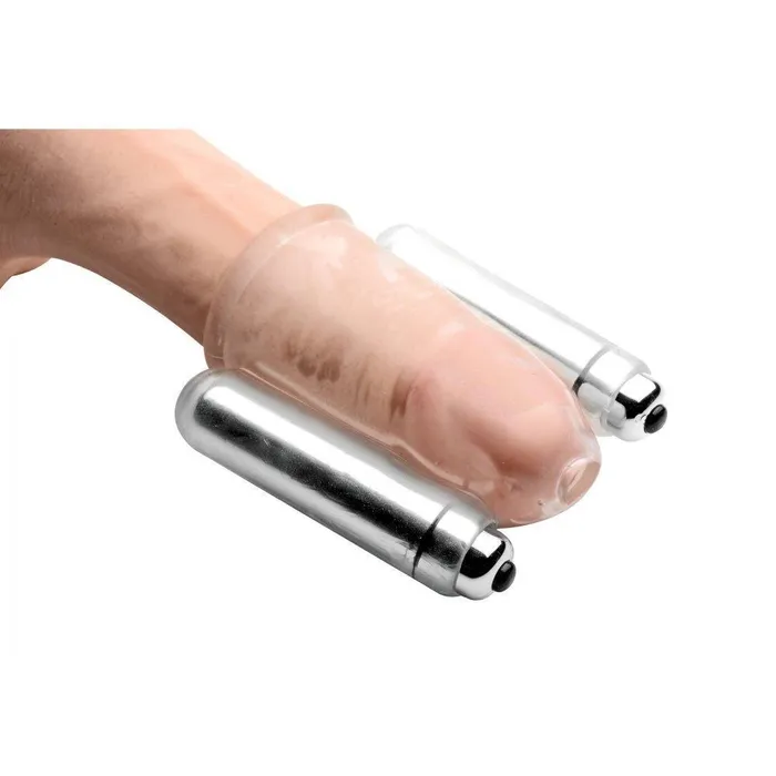 Trinity Vibes Intense Dual Vibrating Penis Head Teaser Male Sex Toys