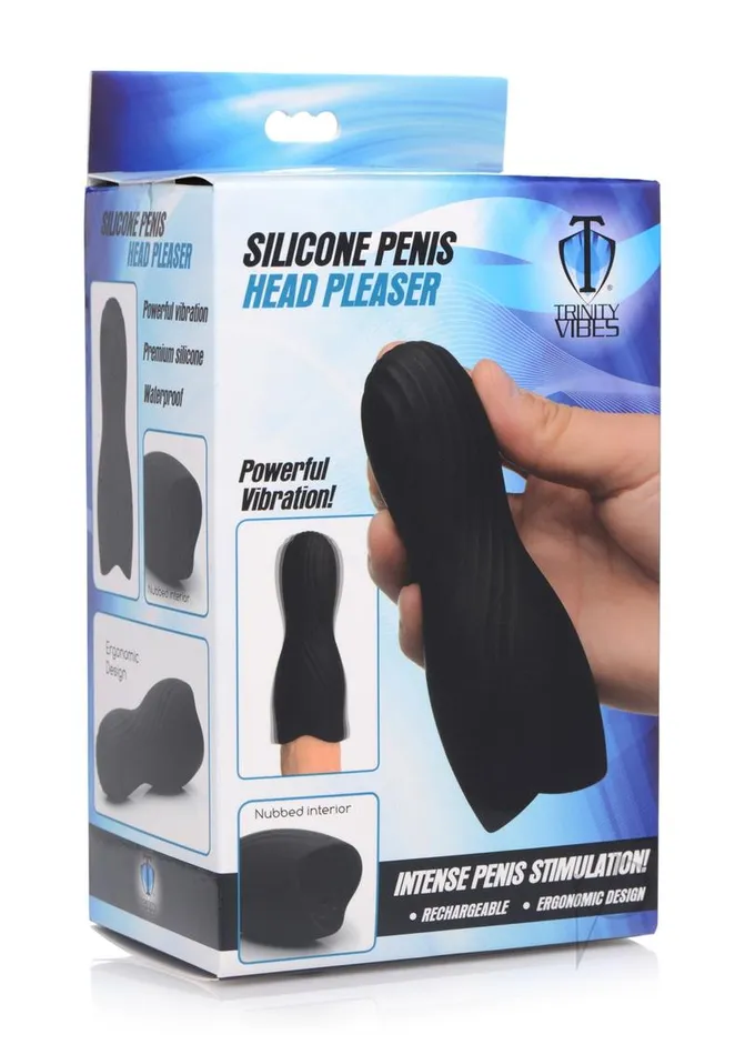 Trinity Vibes Rechargeable Silicone Penis Pleaser Black Trinity Vibes Anal Trinity Vibes Rechargeable Silicone Penis Pleaser Black Trinity Vibes Anal
