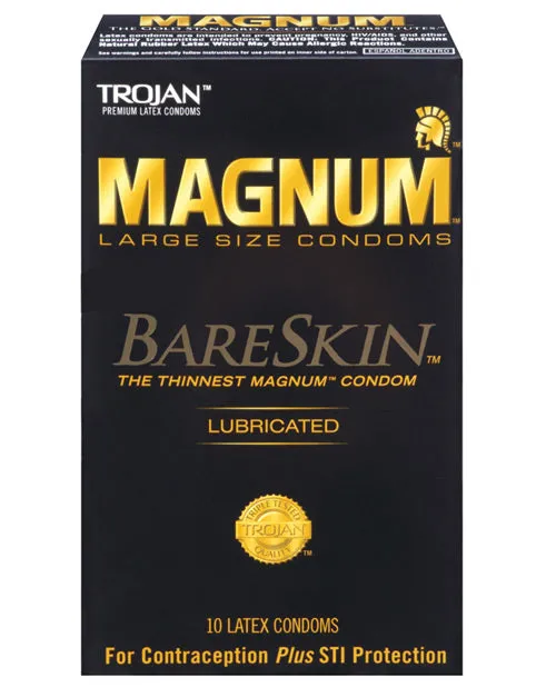Trojan Female Sex Toys Trojan Magnum Bareskin Condoms Box of 10 Trojan Female Sex Toys Trojan Magnum Bareskin Condoms Box of 10