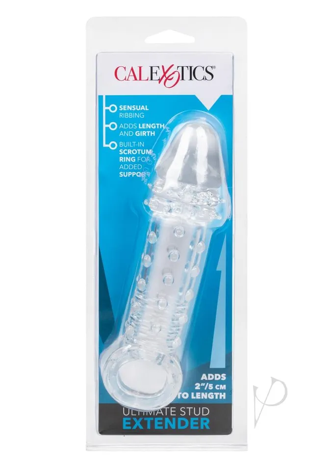 Ultimate Stud Penis Extender with Scrotum Support Clear Extensions Male Sex Toys Ultimate Stud Penis Extender with Scrotum Support Clear Extensions Male Sex Toys