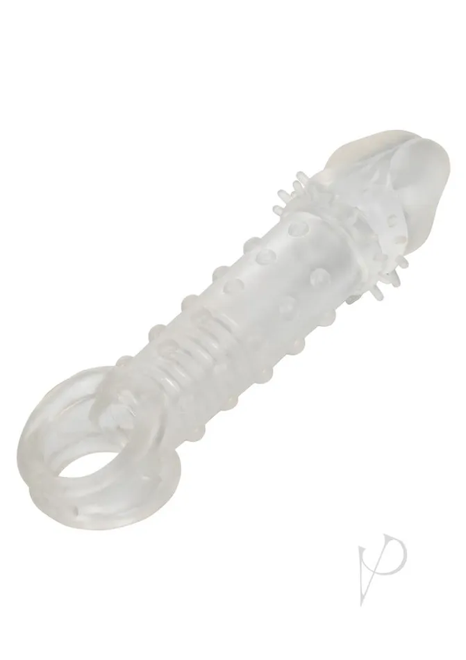 Ultimate Stud Penis Extender with Scrotum Support Clear Extensions Male Sex Toys