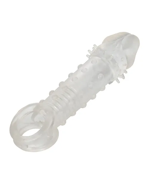 Ultimate Stud Penis Extender with Scrotum Support Clear Extensions Male Sex Toys