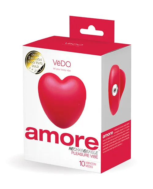 VeDo Amore Rechargeable Pleasure Vibe Red Amore Vibrators
