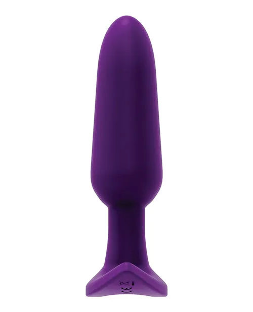 VeDO Bump Plus Rechargeable Remote Control Anal Vibe Deep Purple Vedo Anal