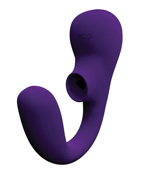 Vedo VeDO Suki Plus Rechargeable Dual Sensation Toy Deep Purple Vibrators