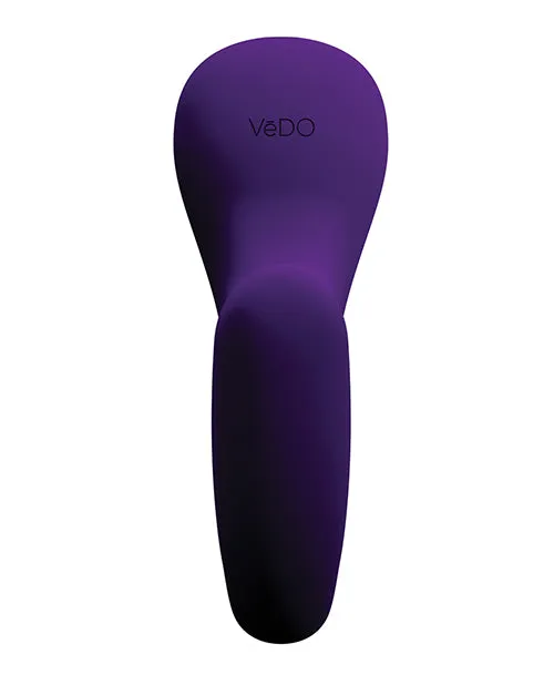 Vedo VeDO Suki Plus Rechargeable Dual Sensation Toy Deep Purple Vibrators Vedo VeDO Suki Plus Rechargeable Dual Sensation Toy Deep Purple Vibrators