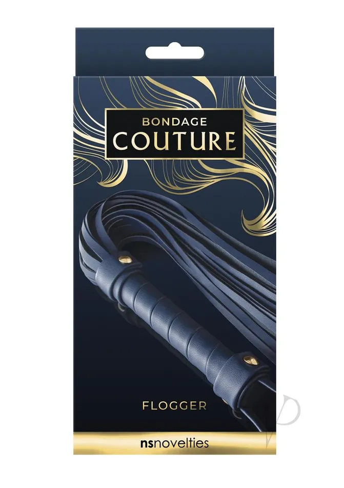 Vibrators Bondage Couture Bondage Couture Flogger Blue