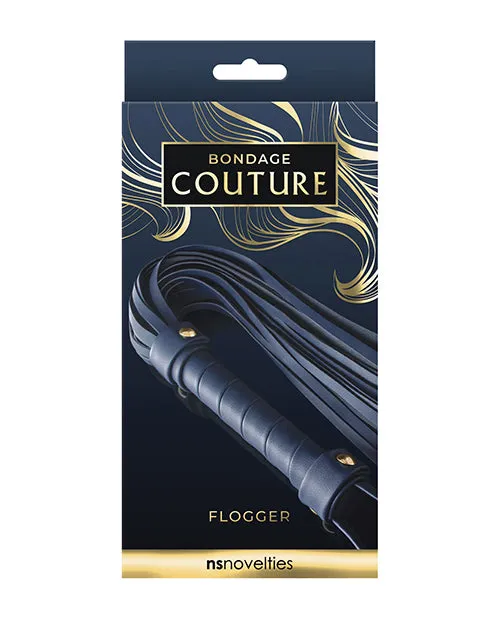 Vibrators Bondage Couture Bondage Couture Flogger Blue