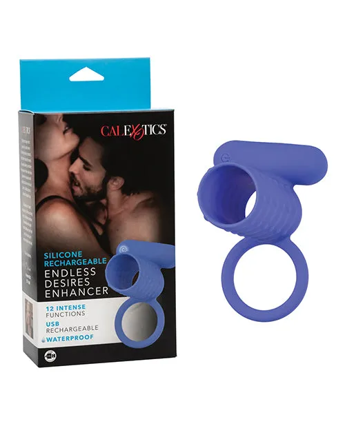 Vibrators Couples Enhancers Couples Enhancers Silicone Rechargeable Endless Desires Enhancer Blue Vibrators Couples Enhancers Couples Enhancers Silicone Rechargeable Endless Desires Enhancer Blue