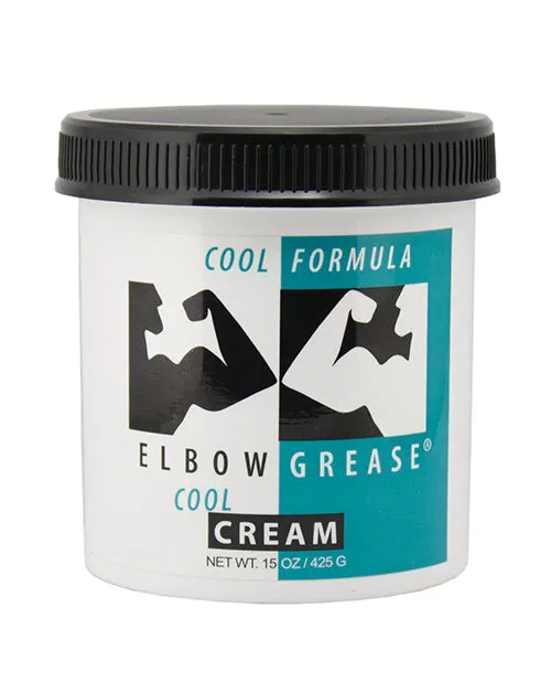 Vibrators Elbow Grease Cool Cream 15 oz jar Elbow Grease