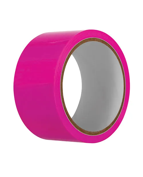 Vibrators Evolved Bondage Tape 65ft Pink