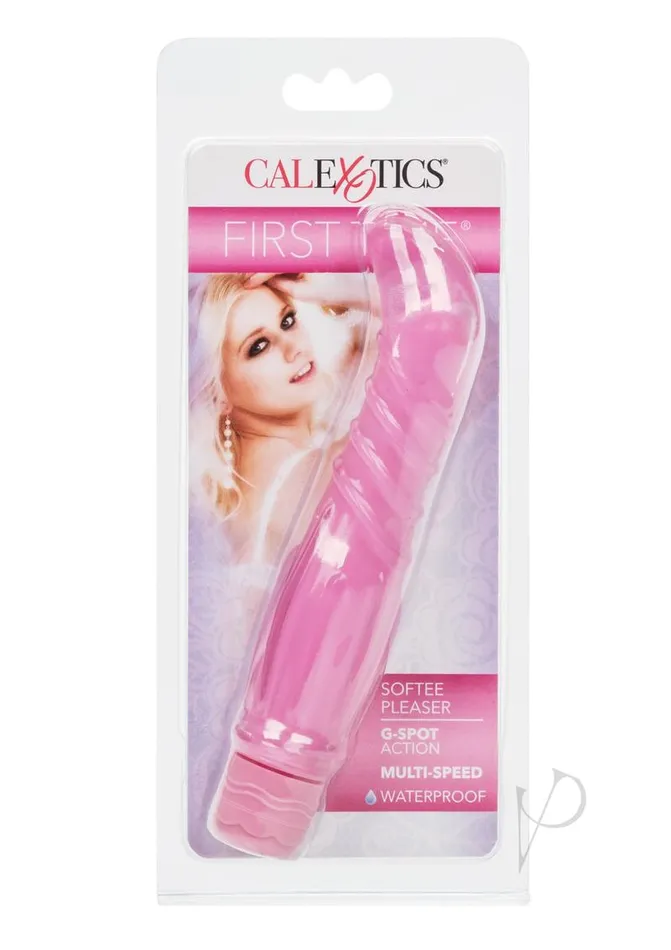 Vibrators First Time Softee Pleaser Vibrator Pink First Time