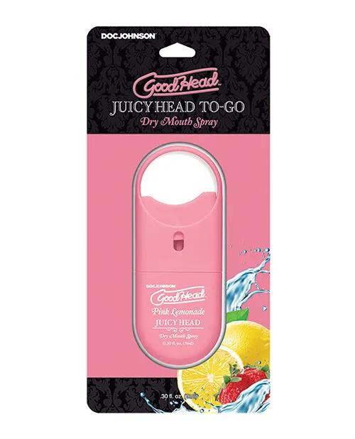 Vibrators Good Head GoodHead Juicy Head Dry Mouth Spray ToGo Pink Lemonade 30oz Vibrators Good Head GoodHead Juicy Head Dry Mouth Spray ToGo Pink Lemonade 30oz