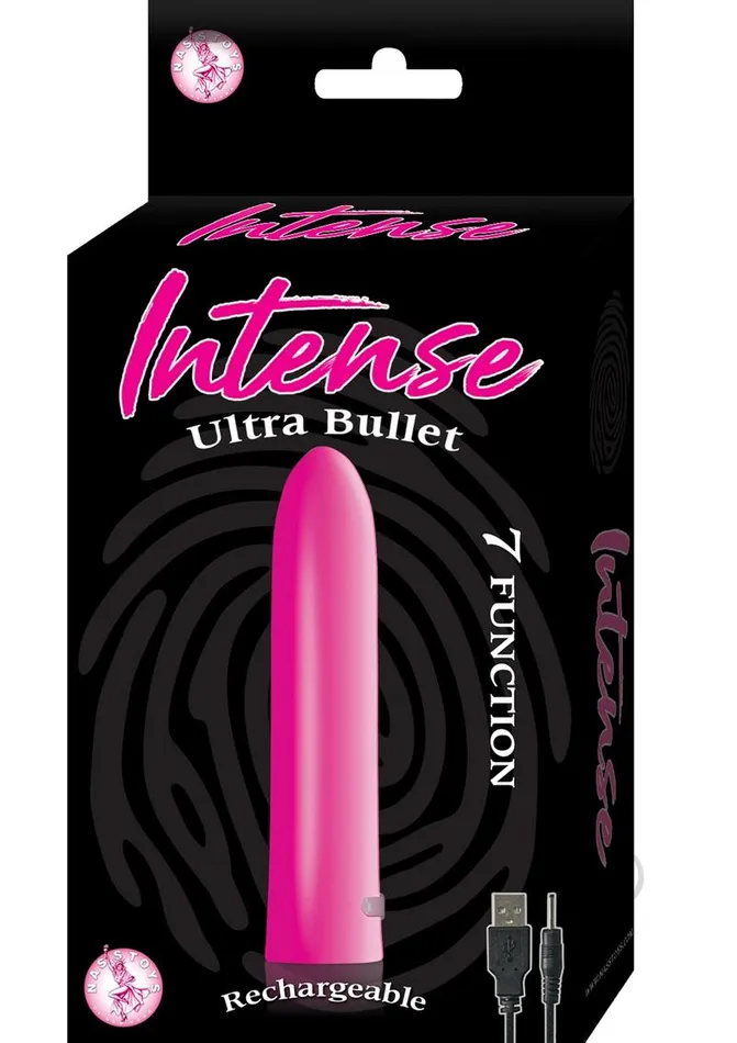 Vibrators Intense Intense Ultra Rechargeable Bullet Pink