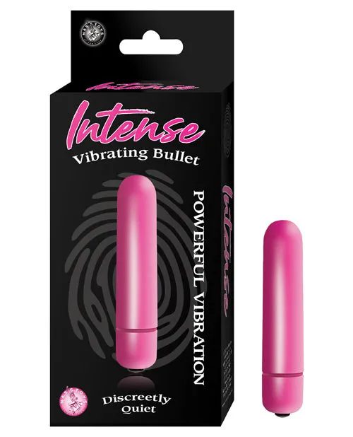 Vibrators Intense Intense Vibrating Bullet Pink