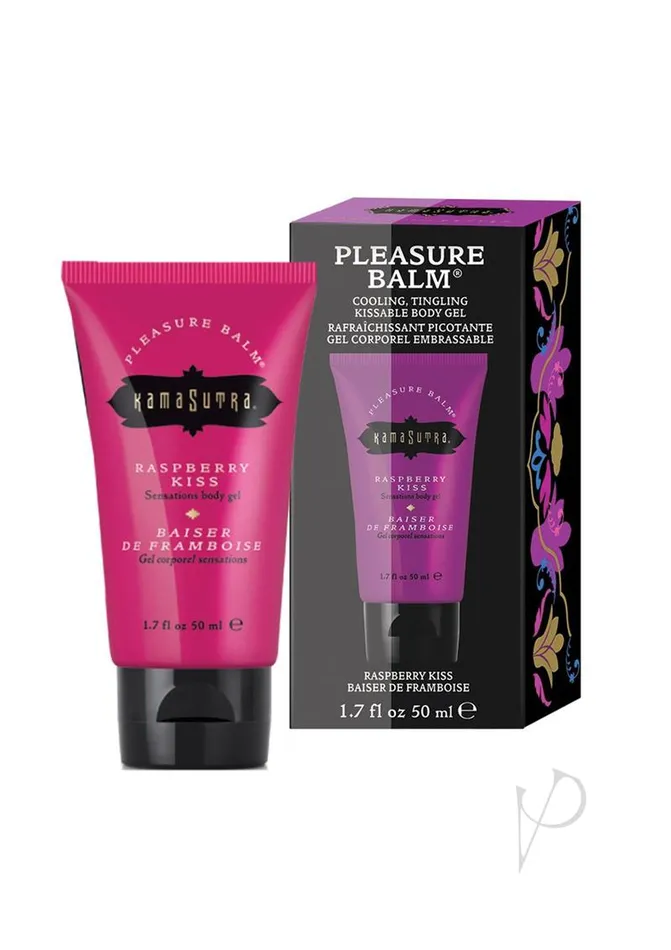Vibrators Kama Sutra Pleasure Balm Raspberry Kiss 17oz Pleasure Balm