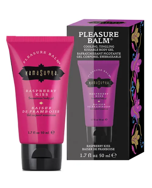 Vibrators Kama Sutra Pleasure Balm Raspberry Kiss 17oz Pleasure Balm