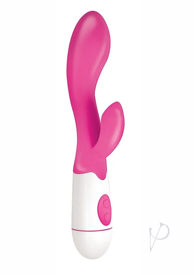Vibrators Lotus Lotus Sensual Massager 2 Silicone Rabbit Vibrator PinkWhite