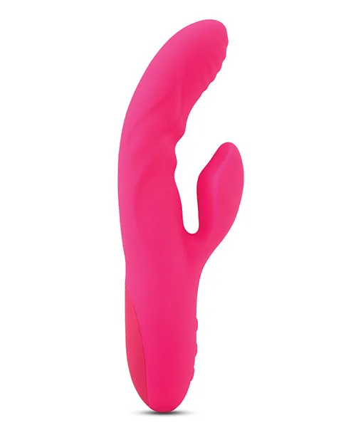 Vibrators Nu Sensuelle Nu Sensuelle Kiah Nubii Rechargeable Silicone Rabbit Pink Vibrators Nu Sensuelle Nu Sensuelle Kiah Nubii Rechargeable Silicone Rabbit Pink